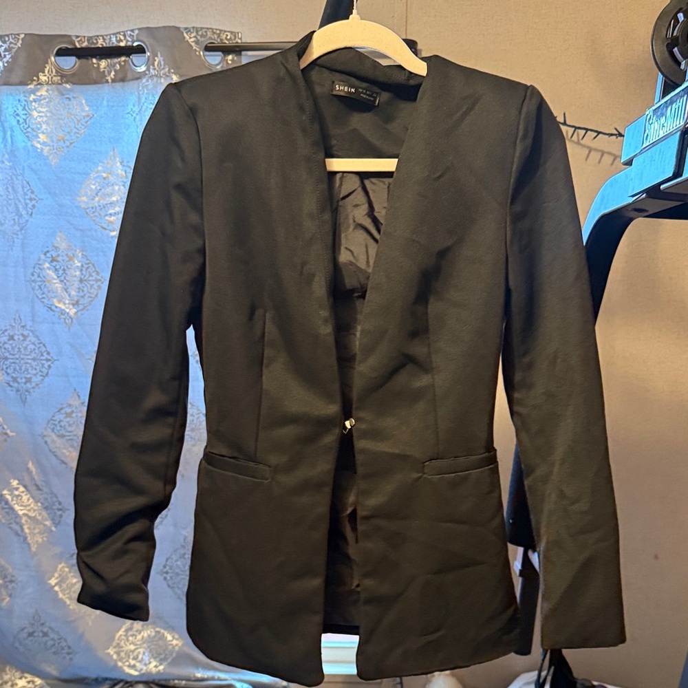 Beautiful Black Women's Blazer xs